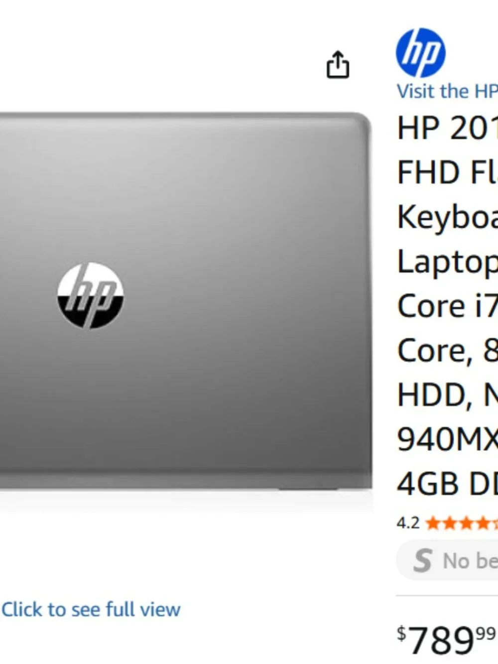 2021 HP Pavilion Backlit Laptop Flagship 15.6 Inch Full HD Gaming
